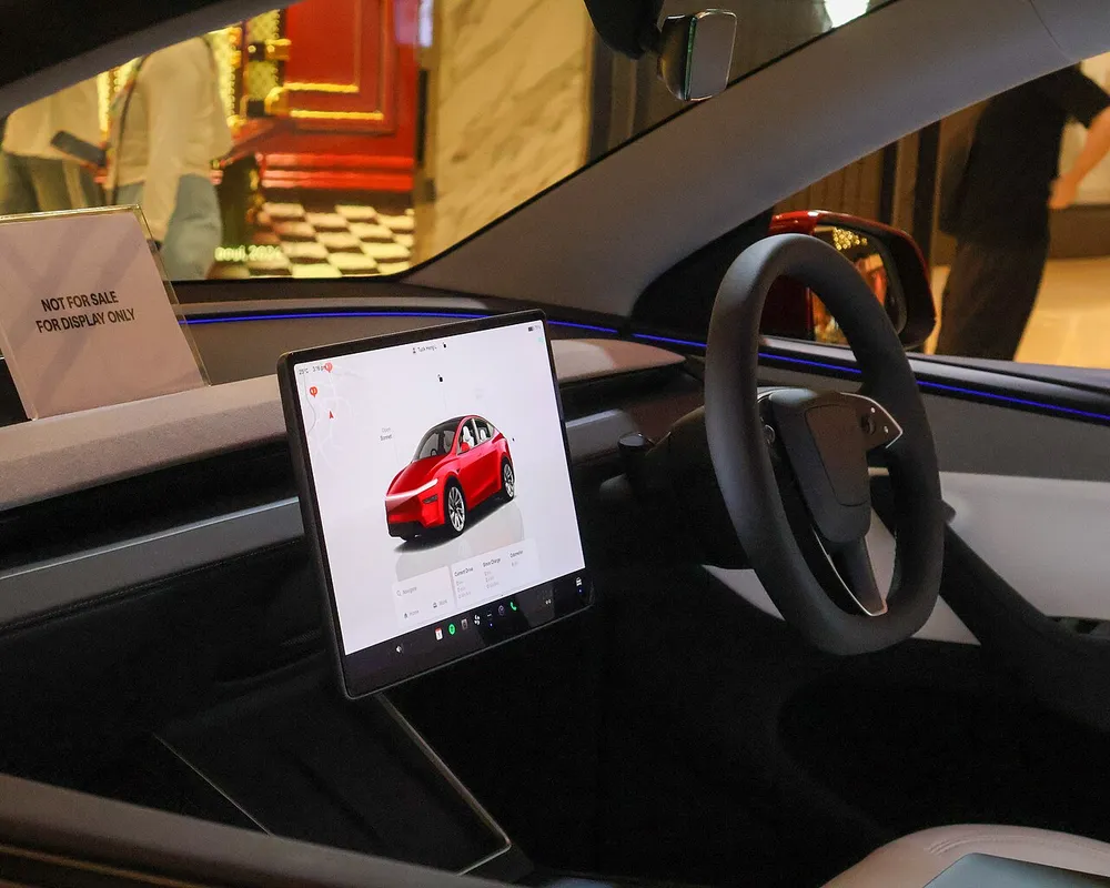 Tesla Model Y @ ION Orchard