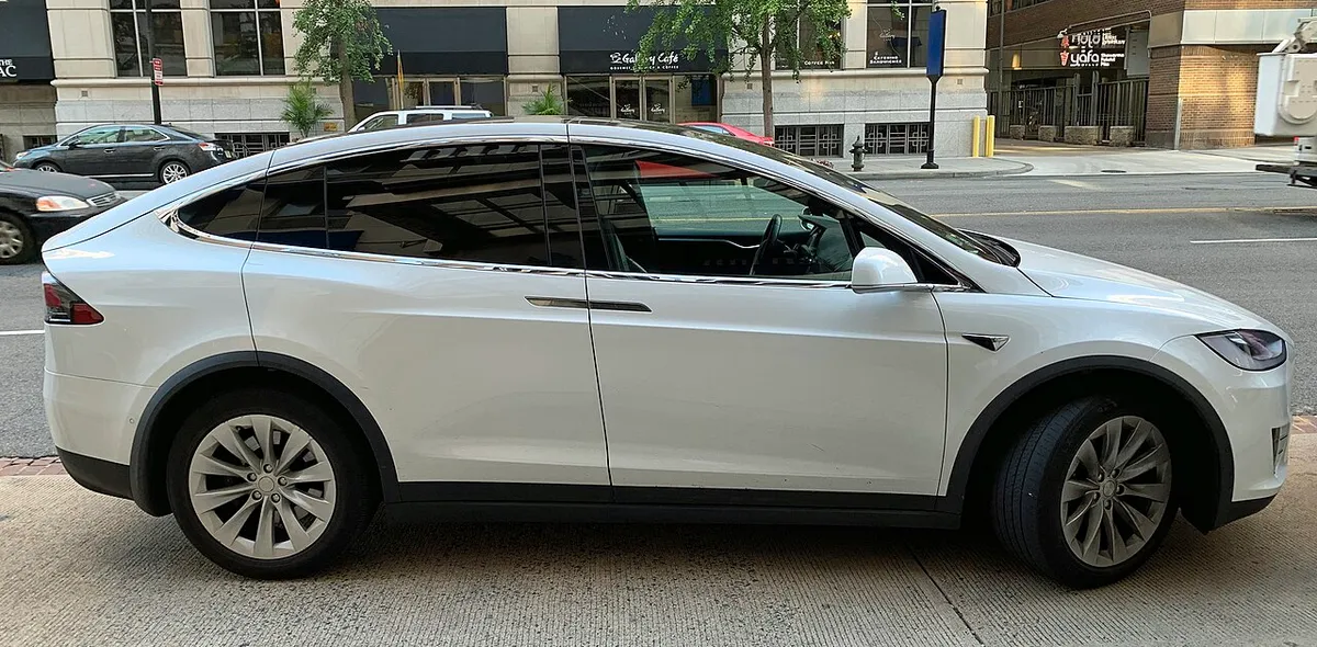 Tesla Model X in Washington D.C.
